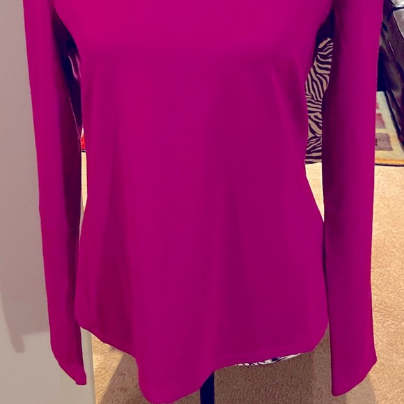 RECENTLY REDUCED: “Sale Priced”       INC High Neck Long Sleeved Top, NEW - Picture 6 of 6